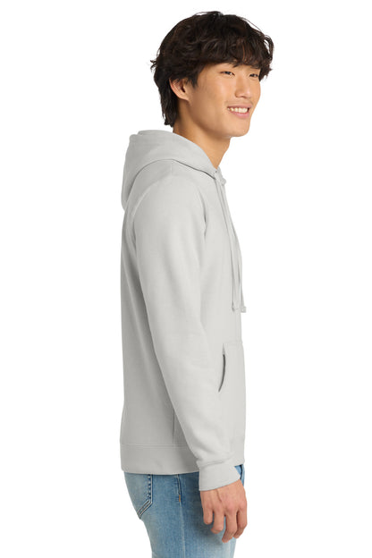 WhiteSmoke District V.I.T. Fleece Hoodie DT6100 plain