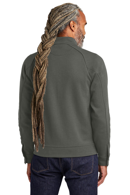 WindsorGry Brooks Brothers Double-Knit Full-Zip BB18210 plain