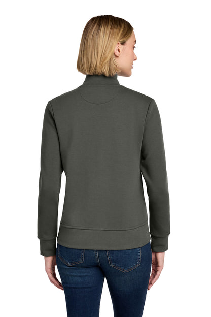 WindsorGry Brooks Brothers Women's Double-Knit Full-Zip BB18211 plain