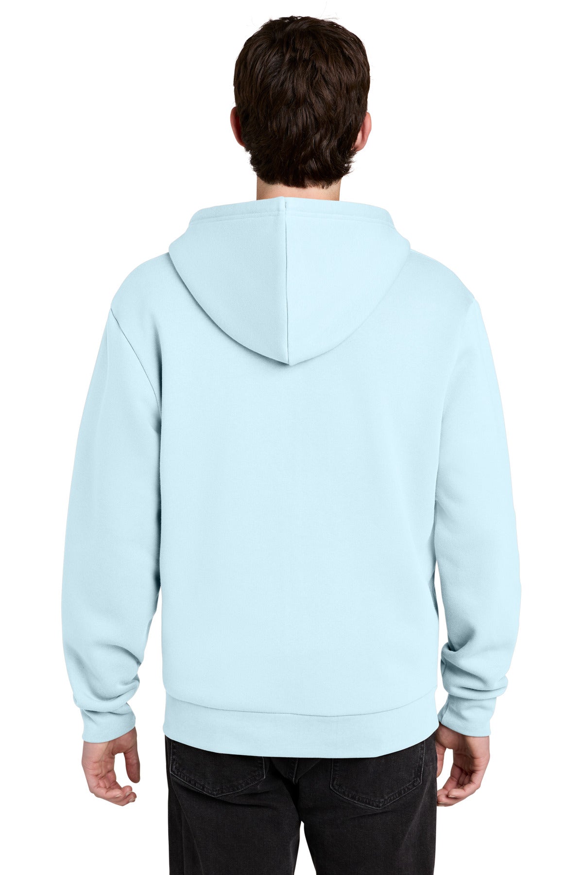 WinterBlue District MelloFleece Full-Zip Hoodie DT6702 plain