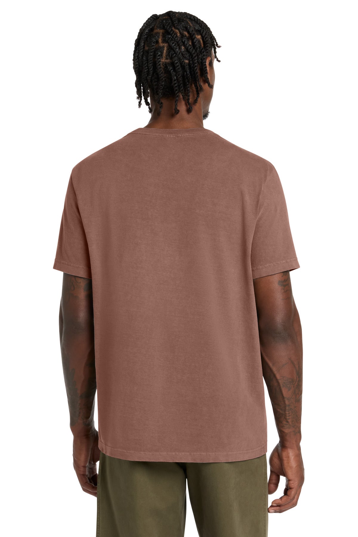 WshdChsnt BELLA+CANVAS Unisex Heavyweight Garment-Dyed Tee BC4810GD plain