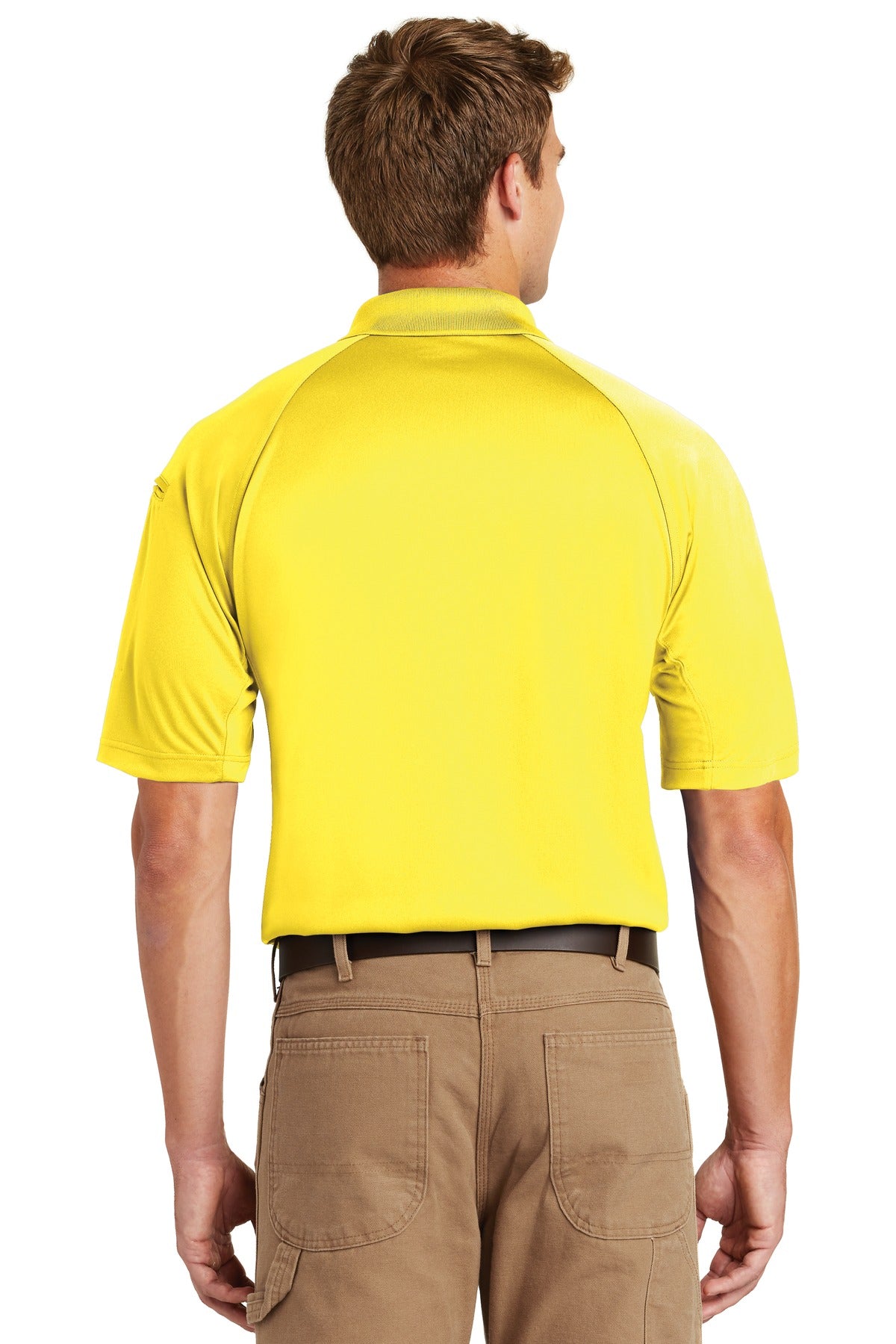 Yellow CornerStone - Select Snag-Proof Tactical Polo. CS410 plain