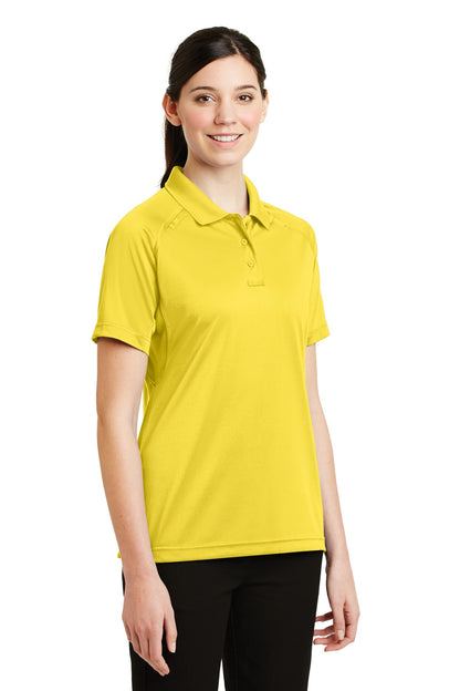 Yellow CornerStone Women's Select Snag-Proof Tactical Polo. CS411 plain